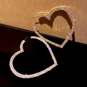 Silver Heart Earrings